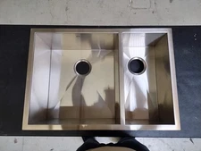 Stainless Steel  Kitchen Sink Double Bowl Undermount 29 x 20 x 10