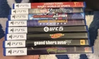 PS5 Game Lot Of 8: TMNT,GTA,Pac-Man World,UFC5,Destroy All Humans 2,More Look 👀