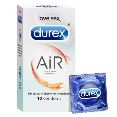 Condoms Love Sex Durex Air- 10 To 100 (FREE SHIPPING)