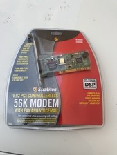 Stratitec IC56A V.92 PCI Controllerless 56K Modem Card NEW