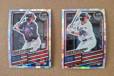 Lot (2) 2026 Panini Prizm Stars & Stripes Silver Pandora ROCH CHOLOWSKY RC cards