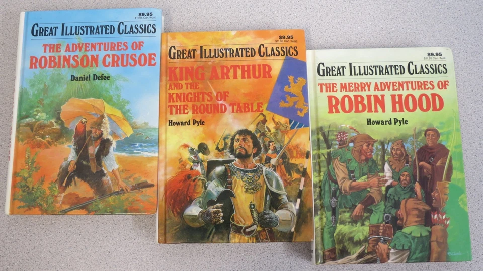 Lot of 21 Great Illustrated Classics - Baronet Books - hardcover - no duplicates Foto 3 de 4