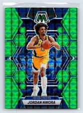 2022-23 Panini Mosaic #24 Jordan Nwora Green Indiana Pacers