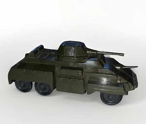 Vintage 1950s 1960s MARX TOYS USA Plastic US Army Armored Scout Vehicle