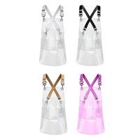 Transparent Apron Color Apron Hairdressing Accessories Fashion DIY Occasion BBQ