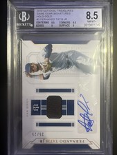 #25/25 FERNANDO TATIS NATIONAL TREASURES GEAR HOLO GOLD 2019 AUTO RC #3 GGS-FT