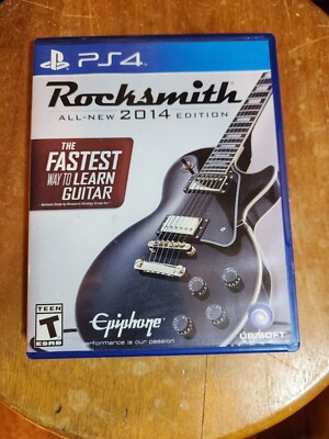 PS4 Rocksmith -- 2014 Edition (Sony PlayStation 4, 2014)