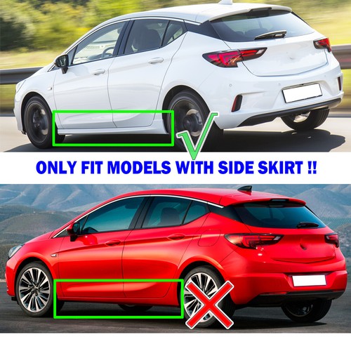 Set Splash Guards Mud Flaps Mudguards For OPEL Vauxhall Astra K MK7 OPC VXR GSI - Picture 3 of 7