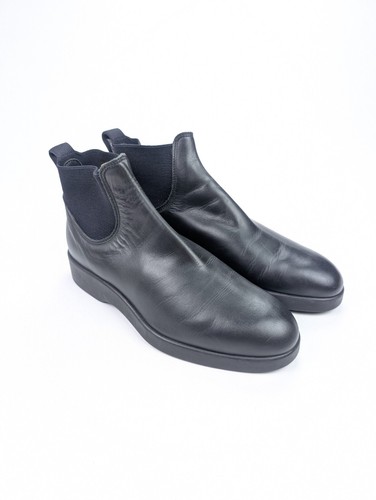 RM WILLIAMS x MARK NEWSON Men's AUS 9.5 US 10.5 Black Leather Chelsea Boots - Picture 1 of 8