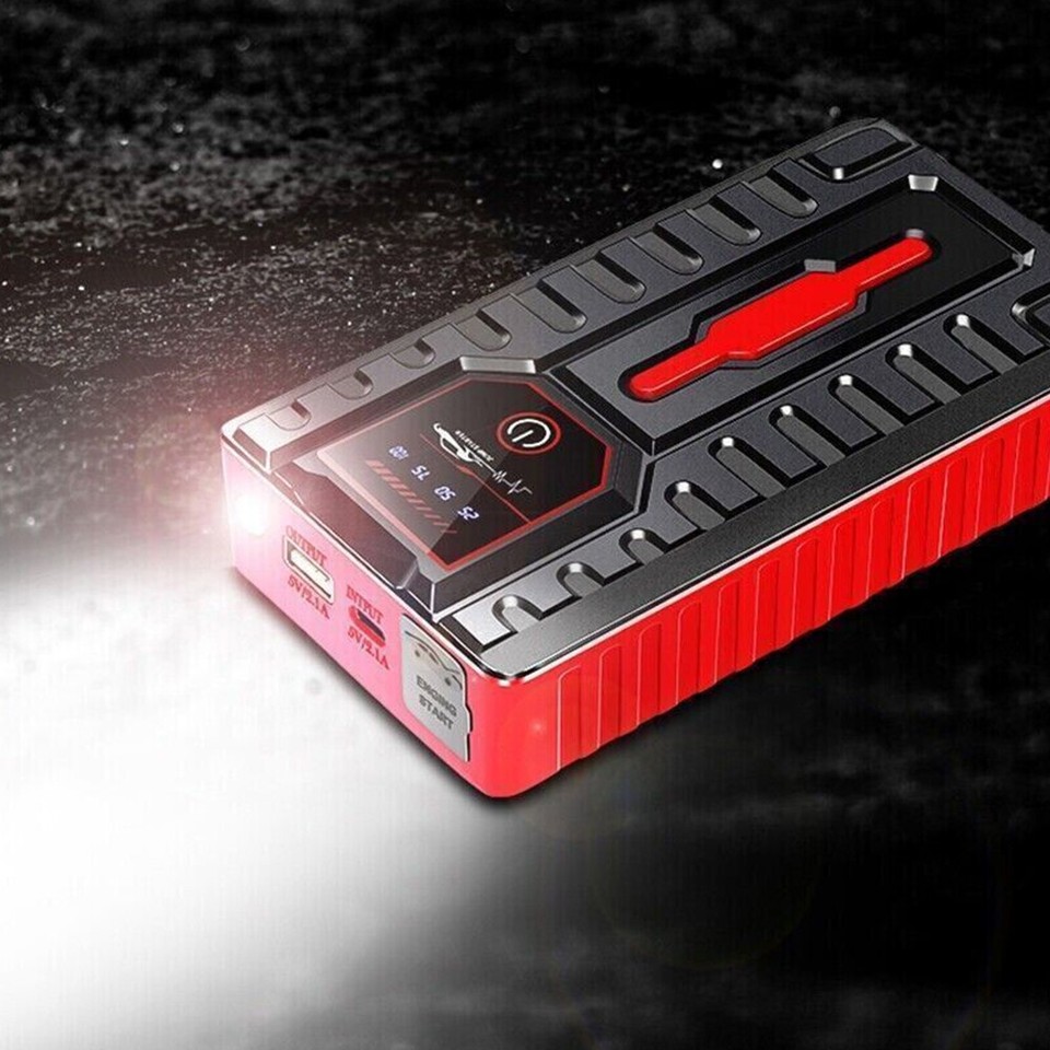 49800mAh Car Jump Starter Pack Booster Battery Charger Emergency Power