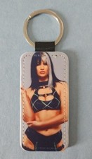 LEATHER KEYRING WWE WOMAN BLAIR DAVENPORT NXT BEAUTIFUL SUPERSTAR MADE BY...