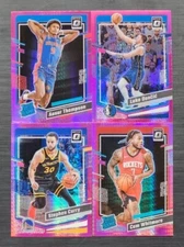 2023-24 Optic Basketball HYPER PINK PRIZMS with Rookies You Pick the Card - READ