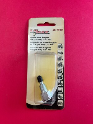 Lumax LX-1410 Needle Nose Adapter 3/4'' w/1/8'' NPT Threads