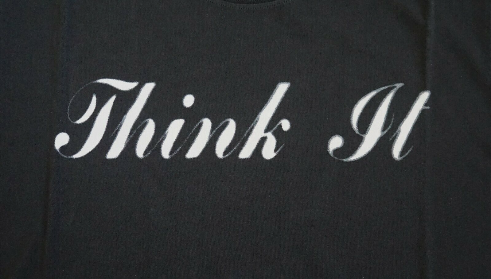 ️ T shirt nera SAINT LAURENT Paris SPECIAL PROJECTS PUNK ROCK "THINK IT" M