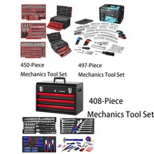 WORKPRO 408 Piece/450 Piece Mechanics Tool Se...