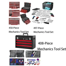 WORKPRO 408 Piece/450 Piece Mechanics Tool Set/DURATECH 497PC Mechanics Tool Set