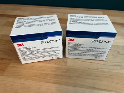 Two Pack! 20 Filters! 3M 5P71/07194 Particulate Filters P95 Two Cartons of 10