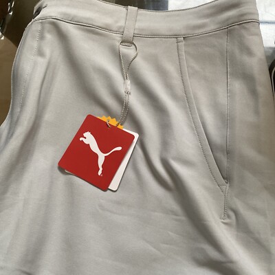 Puma Men's Puma Weekender Fit Golf Shorts 599238-04 Gray Size 40 NEW NWT |  eBay