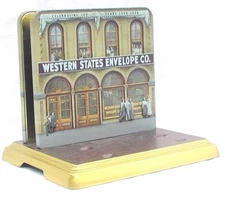 Embossed Custom Tin Letter Mail Holder 100th Anniversary Western States Envelope