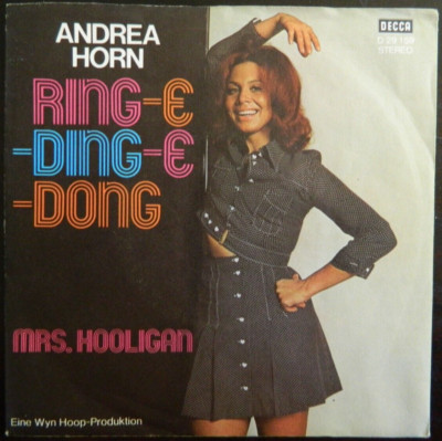 Andrea Horn    7''    Ring-E-Ding-E-Dong   VG+/VG+   Ger. Press    selten