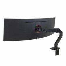 Ergotron 45-647-224 HX Desk Monitor Arm for Displays with HD Pivot - Matte Black