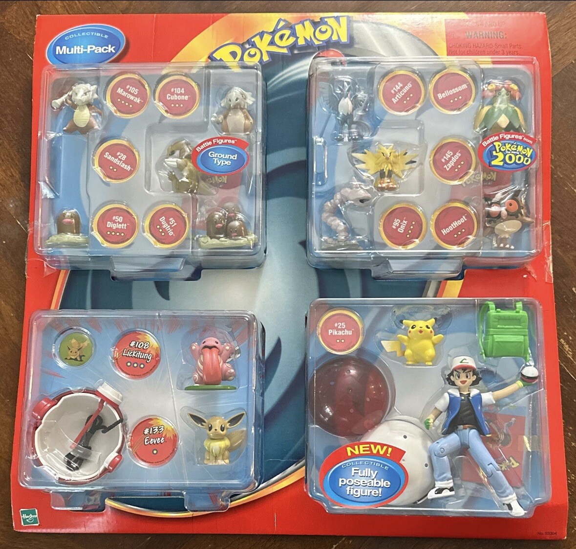 Pokémon Collectible Multi-Pack Hasbro Battle Figures VINTAGE STORE