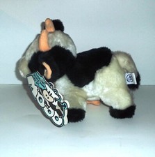 Vintage JERRY ELSNER Cow Plush Stuffed Animal Toy -DOES NOT MOO- NEW WITH TAG