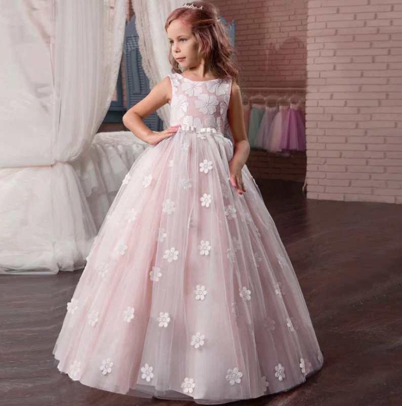 Girls bridesmaid top dresses ebay