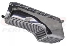 Polished Aluminum Oil Pan For 65-90 Chevy Big Block 396 402 427 454 Gen 4 4 Qt