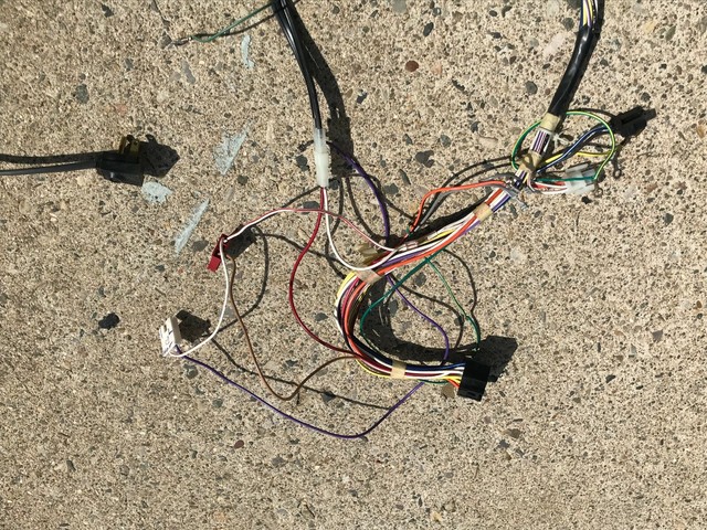 GE Washer Model GE WHDSR209DAWW Complete Wiring Harness/Capacitor | eBay