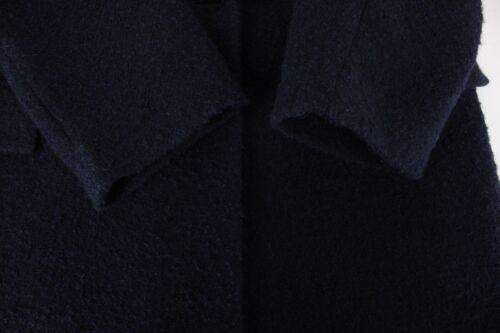 SANDRO Coat Womens EU 38 Wool Alpaca Blend Long Lined Double Breasted - Picture 6 of 12