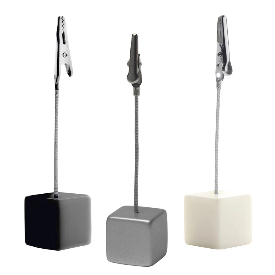 Wedding Place Card Holder Cafes Table Number Memo Multi Name Clip Note Stand UK - Image 2 of 2