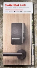 SwitchBot Smart Lock with SwitchBot Hub Mini - Keyless Entry Door Lock (Sealed)