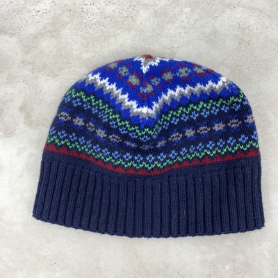 Beanie Winter Hat Blue Fair 