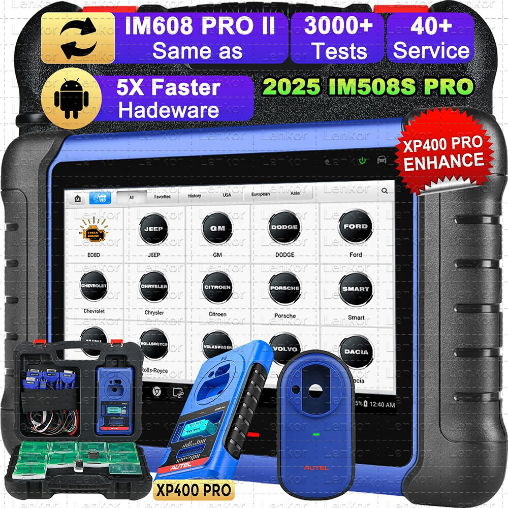 Autel MaxiIM IM508S+XP200+XP400 PRO as IM608 Pro II Key