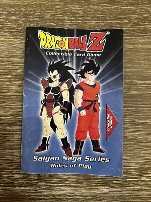 DRAGONBALL Z RULES OF PLAY BOOK SAIYAN SAGA SERIES 2000