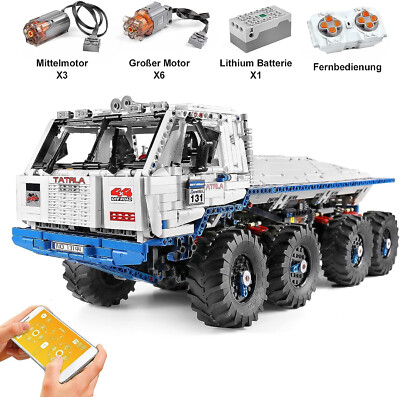 MOULDKING 13144 | TATRA T813 8×8 PROFA RC 3.647 Klemmbausteine Bauset NEU & OVP