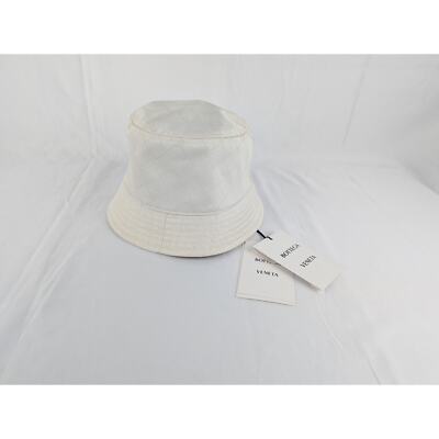 BOTTEGA VENETA ハット ユニセックス Mサイズ Bottega Veneta Size: M / Hat Intreccio Jacquard Nylon in White