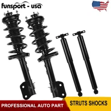 4Pcs Front Struts w/ Coil Spring & Rear Shocks For 2011-2015 Honda Odyssey 3.5L