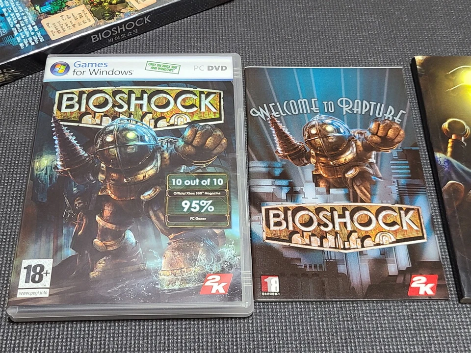 BioShock PC Retro Game & Book Korean Version DVD ROM for Windows Computer - Image 4 of 4