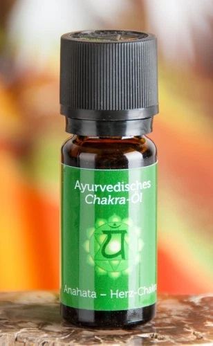 Holy Scents, Chakra-Öl, Herz-Chakra, 10 ml, Ayurveda, Meditation