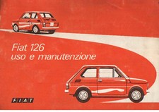 LIBRETTO USO E MANUTENZIONE FIAT 126 DEL 1976 IN FORMATO PDF