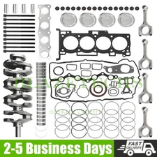 2.4L G4KE Engine Rebuild Overhaul Kit Crankshaft Con Rods Set For Hyundai Kia
