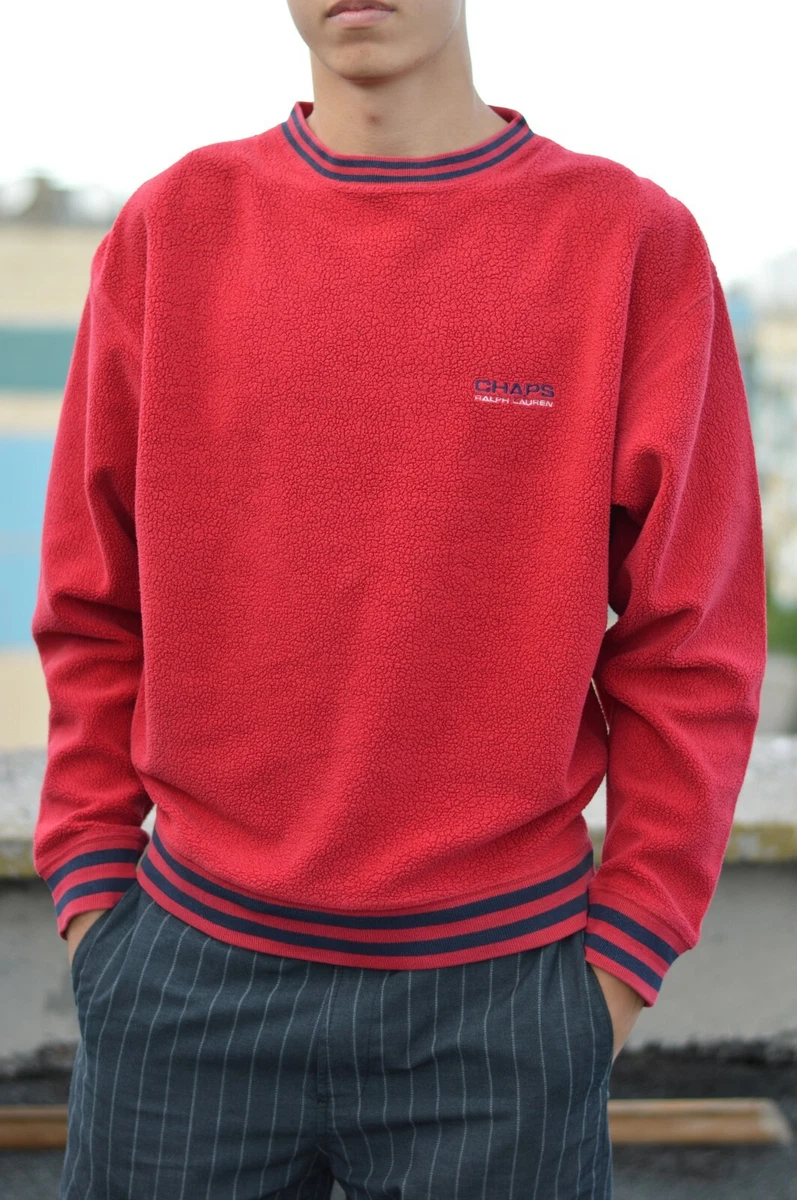 Vintage CHAPS Ralph Lauren fleece sweatshirt