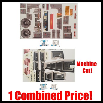 Vintage Star Wars AT-AT & Snowspeeder Replacement Stickers PeelStick Machine Cut