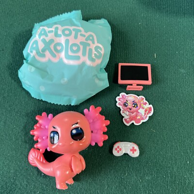 NEW RELEASE Zuru 5 surprise A-LOT-A AXOLOTLS figure GAME ALOTL HARD TO FIND