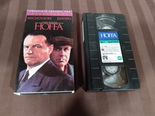 Hoffa 1992 Film VHS Tape Used Jack Nicholson Danny Devito Teamsters Jimmy Hoffa