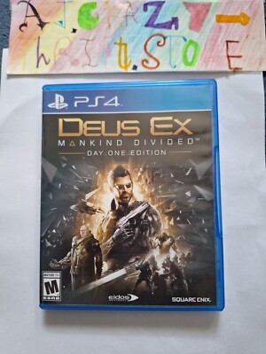 Deus Ex: Mankind Divided -- Day One Edition (Sony PlayStation 4, 2016)