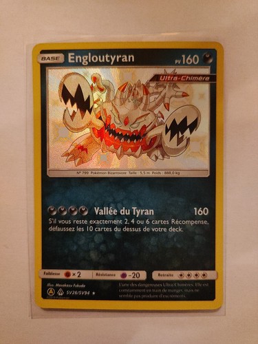 Carte Pokémon - Engloutyran SV26/SV94 - Destinées Occultes SL11.5