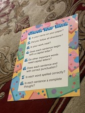 Teacher Roplay Writing Poster